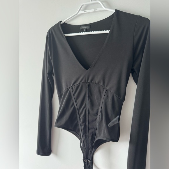 Dynamite Mesh Bodysuit Long Sleeve - Picture 5 of 7